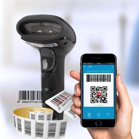 img 2 attached to 🔍 Efficient Kercan 130T Wired Automatic USB 2D QR PDF417 Data Matrix Barcode Scanner: Reliable UPC EAN Bar Code Reader