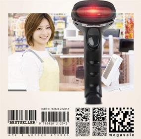 img 1 attached to 🔍 Efficient Kercan 130T Wired Automatic USB 2D QR PDF417 Data Matrix Barcode Scanner: Reliable UPC EAN Bar Code Reader