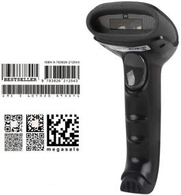 img 4 attached to 🔍 Efficient Kercan 130T Wired Automatic USB 2D QR PDF417 Data Matrix Barcode Scanner: Reliable UPC EAN Bar Code Reader
