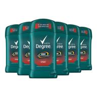 🏋️ degree men sport original antiperspirant deodorant stick 2.7 oz, 6 count - 48-hour odor protection for men logo