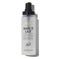 💦 milani make it last 3-in-1 setting spray and primer - prime + correct + set (2.03 fl. oz.) makeup finishing spray for long lasting makeup logo