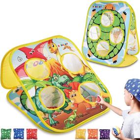 img 4 attached to 🧸 РабоСкай игра "Подкидывание мешков со зерном": Веселая игра на отрытом воздухе для 5-летних мальчиков - Замечательный игрушечный подарок на день рождения.