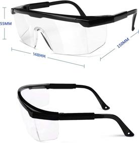 img 1 attached to Glasses Protection Resistant Lightweight Anti Droplet