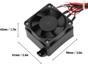 img 3 attached to 🔥 Efficient 110V Mini Air Heating PTC Thermistor Heater with Fan - Constant Temperature Insulation (12V/250W)