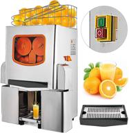 🍊 vbenlem 110v commercial orange juicer machine: pull-out filter box, electric citrus juice squeezer, 22-30 oranges/min, lemon maker, 304 stainless steel tank and cover логотип