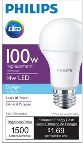 img 2 attached to 💡 High-Quality Philips Non-Dimmable Frosted Light Bulb for Industrial Electrical Needs