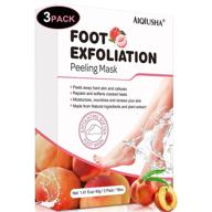 foot peel mask exfoliating treatment foot, hand & nail care for foot & hand care logo