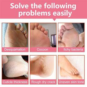 img 3 attached to Foot Peel Mask Exfoliating Treatment Foot, Hand & Nail Care for Foot & Hand Care