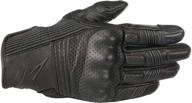 alpinestars mustang gloves x large black logo