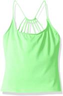 одежда для активного использования - capezio basics x-large girls' strappy camisole логотип