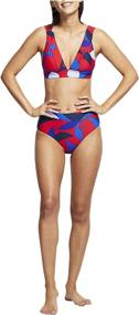 img 2 attached to Seafolly Womens Longline Triangle Swimsuit