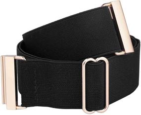 img 4 attached to Sportmusies Adjustable Elastic Invisible Waistband Women's Accessories for Belts