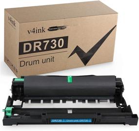 img 4 attached to 🖨️ v4ink High-Quality Compatible Drum Unit (non-toner) for Brother DR730 DR-730 DR 730 760 Drum - Compatible with Brother HL-L2350DW HL-L2390DW HL-L2395DW HL-L2370DW XL, DCP-L2550DW, MFC-L2710DW, MFC-L2730DW, MFC-L2750DW XL Printers