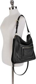 img 1 attached to 👜 Relic by Fossil Tinsley Convertible Crossbody Bag in Faux Leather