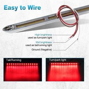 img 2 attached to Partsam Trailer 15 2835 SMD Waterproof Surface