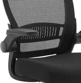 img 3 attached to Amazon Basics Ergonomic Adjustable Upholstered