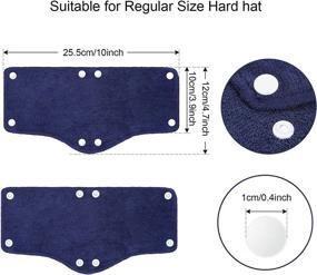 img 3 attached to Helmet Sweatband Washable Reusable Accessories