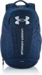 under armour hustle backpack silver outdoor recreation in camping & hiking logo
