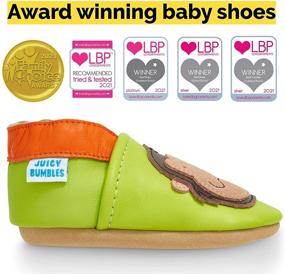 img 1 attached to 👶 Top-rated Soft Sole Leather Baby Shoes for Baby Boys & Girls - Stylish Baby Moccasins & Walking Shoes