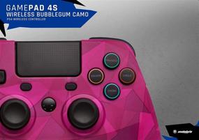 img 2 attached to 🐍 Snakebyte Gamepad S Wireless PS4 Controller - Bubblegum Camo: Perfect for PlayStation 4 Gaming