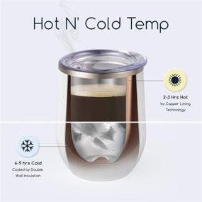 img 2 attached to Stemless Tumbler Double Vacuum Insulated Kitchen & Dining