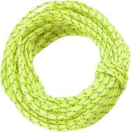 enhance safety and visibility with triwonder reflective nylon paracord - 50 feet of high-quality tent guyline rope for outdoor adventures and camping логотип