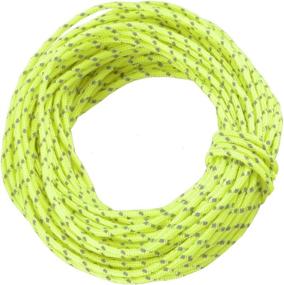 img 4 attached to Enhance Safety and Visibility with TRIWONDER Reflective Nylon Paracord - 50 Feet of High-Quality Tent Guyline Rope for Outdoor Adventures and Camping