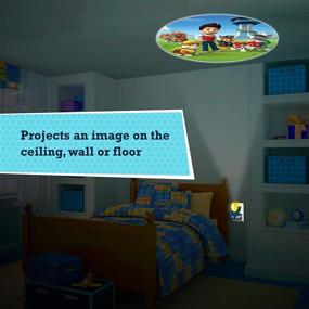 img 3 attached to Projectables Paw Patrol Night Light - 6-Image LED Plug-In, Yellow/Blue, Light Sensor, Auto On/Off, Projects Nickelodeon Paw Patrol Images on Wall/Ceiling