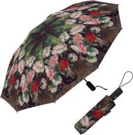 🌂 carnations windproof coverage reinforced raincaper: stylishly protect yourself from unpredictable weather! логотип