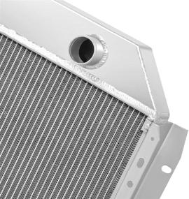 img 3 attached to 🔥 DNA Motoring RA-F10068-2 2-Row Aluminum Radiator: F-100/F-150/F-250 & Bronco Compatible (68-79)