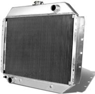 🔥 dna motoring ra-f10068-2 2-row aluminum radiator: f-100/f-150/f-250 & bronco compatible (68-79) logo