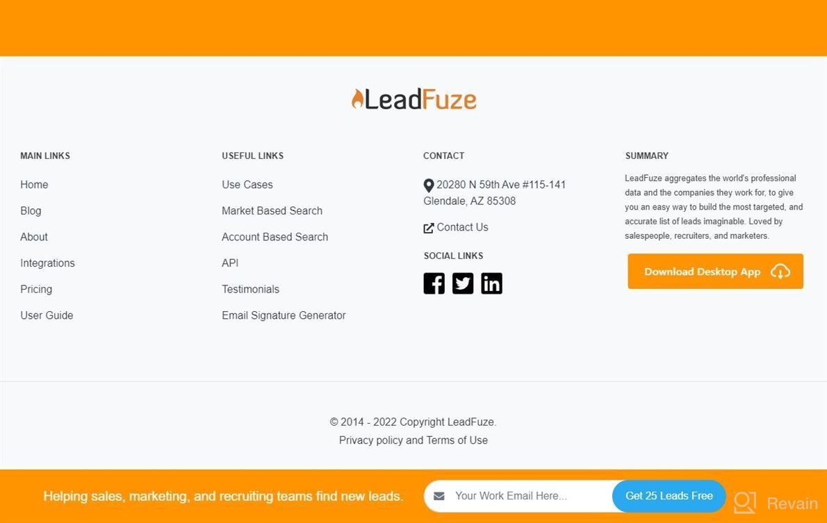 img 1 attached to LeadFuze review by Sean Purnomo