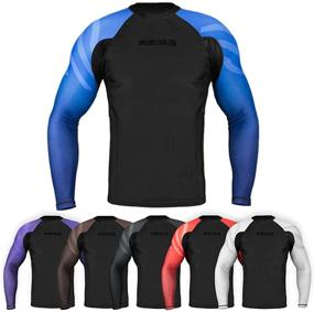 img 4 attached to Optimized Wrestling Men's Clothing: Sanabul Essentials Compression Training
