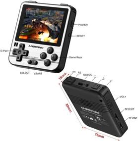 img 3 attached to Haihuang Portable Gaming Device 🎮 with Pre-Installed Opendingux OS and Li-Polymer Battery