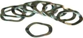 img 1 attached to Wheels Manufacturing Wave Washer Spacers - 30mm Bike Pack Accessories (Pack of 10)