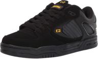 globe mens agent skate black men's shoes logo