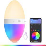 🌈 улучшите свое пространство с умной diy лампой: светильник ecolor gradient egg со 42 многоцветными светодиодами, вариантами цвета diy, динамичными сценами, синхронизацией с музыкой - идеальным подарком на день рождения или рождество для подростков, детей, мальчиков и девочек. логотип