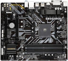img 1 attached to GIGABYTE B450M DS3H V2: The Ultimate AMD Ryzen Motherboard with Micro ATX, HDMI, DVI, and USB 3.1 Support!