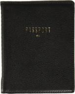 👜 fossil women's passport wallet black: sleek, stylish, and secure! logo