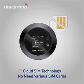 img 3 attached to 📶 Macaroon Mobile Wi-Fi Hotspot Device - High Speed Wi-Fi Router with 60GB Data for 90 Days in the US, SIM-Card Free, Pocket Wi-Fi, Free Roaming, Worldwide Coverage, Ideal for Travel, Home, M1 (M1-60G-90DAYS)