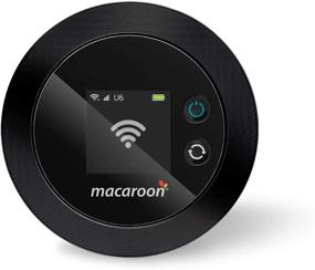 img 4 attached to 📶 Macaroon Mobile Wi-Fi Hotspot Device - High Speed Wi-Fi Router with 60GB Data for 90 Days in the US, SIM-Card Free, Pocket Wi-Fi, Free Roaming, Worldwide Coverage, Ideal for Travel, Home, M1 (M1-60G-90DAYS)