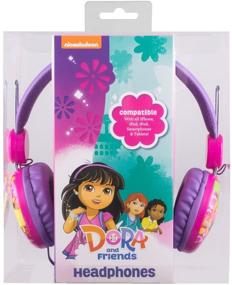 img 3 attached to 🎧 HP1-01057 Dora The Explorer Over-Ear Headphones – Soft Cushioned Ear Pieces, Adjustable Headband, Great Sound, Volume Limiting Technology – Suitable for All Sizes