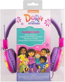 img 2 attached to 🎧 HP1-01057 Dora The Explorer Over-Ear Headphones – Soft Cushioned Ear Pieces, Adjustable Headband, Great Sound, Volume Limiting Technology – Suitable for All Sizes