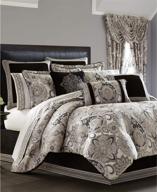 guiliana comforter queen new york logo