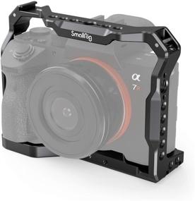 img 4 attached to 📷 Compact and Durable Camera Cage for Sony A7 III / A7R III / A9 - SMALLRIG 2918