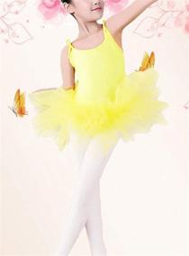 img 1 attached to 👧 Adorable Buenos Ninos Girl's Ballet Clothes: Leotard, Tutus, Dance Dress, Tights, Skirts - Perfect Kids Toddler Costume Clothing