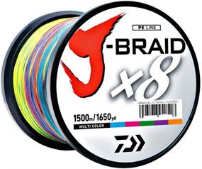 img 1 attached to 🎣 Daiwa J-Braid 8-Strand Woven Round Braid Line - 300M Length