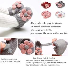 img 1 attached to Tuoting Infant Bowknot Princess Months Apparel & Accessories Baby Girls in Shoes