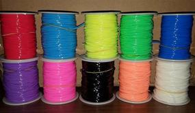 img 1 attached to PLASTIC CORDING Assorted Colors Jewelry
