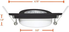 img 1 attached to 💡 Dimmable Daylight Xtricity Recessed Downlight